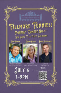 Poster for Fillmore Funnies 5 at Fillmore Town Theatre